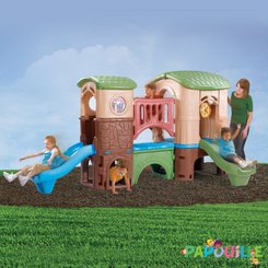 Mobilier - Aire de jeux et structure extérieure - Plateforme de jeu complète clubhouse