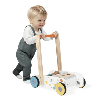 Jeux - Porteurs, Draisiennes, Marcheurs - Chariot de marche multi-activités - Janod