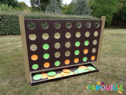 Motricité - Structure et panneaux D'activités - Jeu de récré "le jeu du palet géant"
