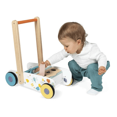 Jeux - Porteurs, Draisiennes, Marcheurs - Chariot de marche multi-activités - Janod