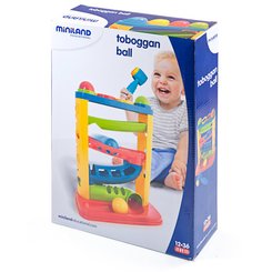 Jouets - Jouets à Empiler ou à Encastrer - Toboggan tour a balles