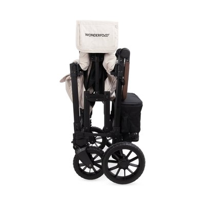 Puériculture - Poussette - Poussette wagon luxe pro 2 places Beige - 6mois +