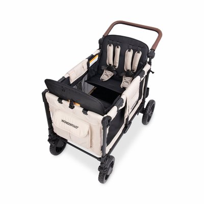 Puériculture - Poussette - Poussette luxe pro - 4 places Beige - 6 mois +