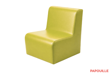 Mobilier - Meuble en mousse et Pouf - Chauffeuse droite unie hauteur d'assise 32 cm - Bahamas