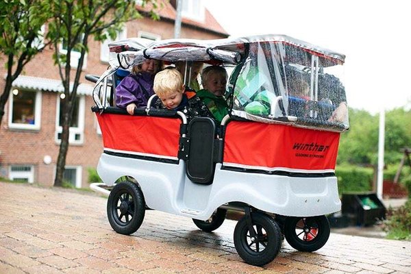 Puériculture - Accessoires de Poussette - Habillage pluie pour kiddy bus 6 places