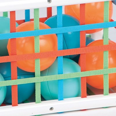 Jouets - Jouets à Empiler ou à Encastrer - Cube de manipulation cage à balles