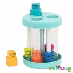 Jouets - Jouets à Empiler ou à Encastrer - Boite à formes à coulisser sonore