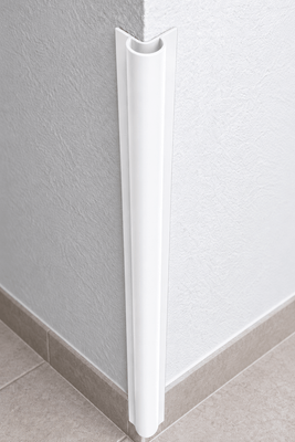 Médical et Prévention - Protection et Sécurité (EPI) - Protection d'angle PVC 4 x 4 x 100 cm Blanc