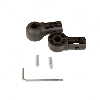 Jeux - Pièces détachées porteur, tricycle, trotinette - Connecteurs fourche/roue mini viking winther (la paire)