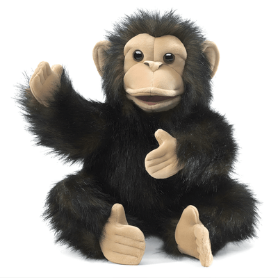 Jeux - Marionnettes, Théâtre  - Marionnette - bébé chimpanzé