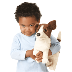 Jeux - Marionnettes, Théâtre  - Marionnette - Chien Jack Russell