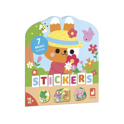 Jeux - Loisirs Créatifs  - Cahier de Stickers - Campagne