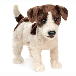 Jeux - Marionnettes, Théâtre  - Marionnette - Chien Jack Russell