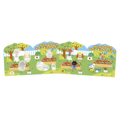 Jeux - Loisirs Créatifs  - Cahier de Stickers - Campagne