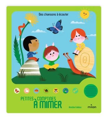 Jeux - Livres - Livre comptines à mimer