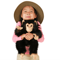 Jeux - Marionnettes, Théâtre  - Marionnette - bébé chimpanzé