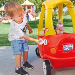 Jeux - Porteurs, Draisiennes, Marcheurs - Véhicule enfant sans pédale cozy coupé