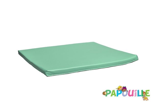 Motricité - Tapis de motricité bébé et enfant - Tapis carré en mousse pvc 100 x 100 x 3cm malouine
