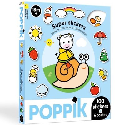Jeux - Loisirs Créatifs  - Box stickers - les saisons