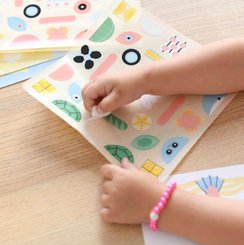 Jeux - Loisirs Créatifs  - Box stickers - océan