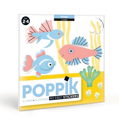 Jeux - Loisirs Créatifs  - Box stickers - océan