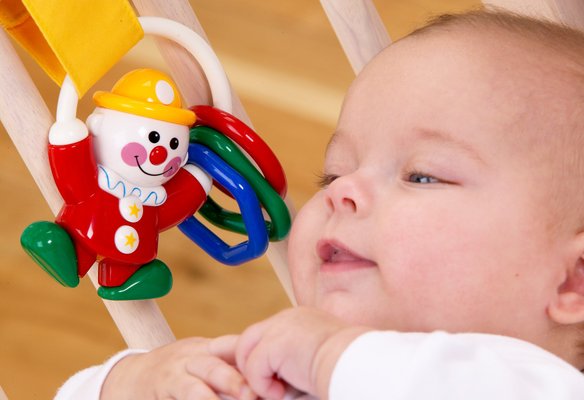 Jouets - Hochets et Jouets Sensoriels - Set de 4 hochets d'activités