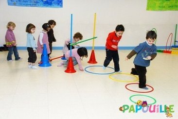 Motricité - Baby gym - Parcours de motricité découverte