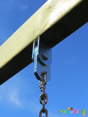 Mobilier - Aire de jeux et structure extérieure - Aire de jeux toboggan et balançoire