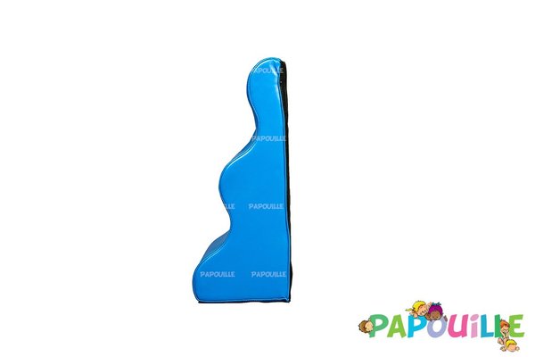 Motricité - Module de Motricité Bébé - Module petite vague marée en mousse pvc h.23 bleu
