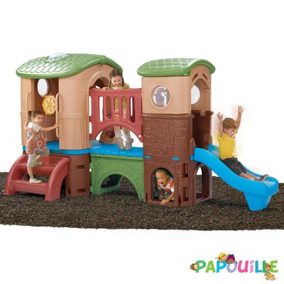 Mobilier - Aire de jeux et structure extérieure - Plateforme de jeu complète clubhouse