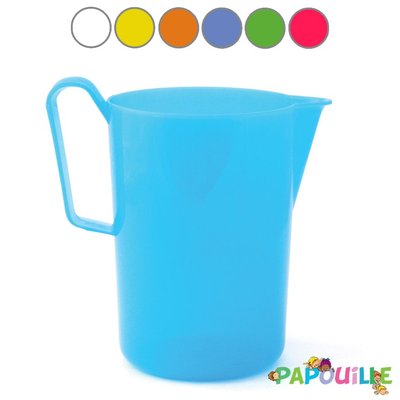 Repas - Carafes et Pichets Enfants - Pot a eau 1,5 l polypropylène rose