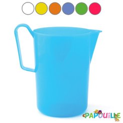 Repas - Carafes et Pichets Enfants - Pot a eau 1,5 l polypropylène rose