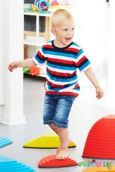 Jeux - Bascules et Équilibre - Gonge 6 pierres de rivière équilibre enfants