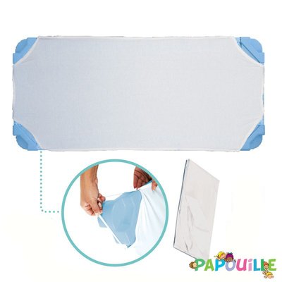 Draps pour lit picot, école maternelle et crèche, coloris au choix, Tipotam