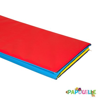 Motricité - Tapis de motricité bébé et enfant - Tapis de sol de motricité pliant en mousse pvc 180x120x2cm
