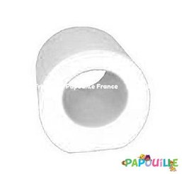 Motricité - Module de Motricité Bébé - Module tunnel le tube en mousse blanc