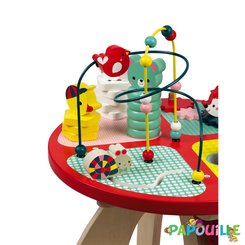 Jouets - Jouets à Empiler ou à Encastrer - Table d'activités enfant baby forest (bois) janod
