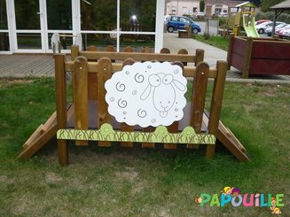 Mobilier - Aire de jeux et structure extérieure - Pont aire de jeu d'extérieur la jiole