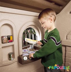Mobilier - Cabane enfant - Cottage chaumière enfant EN 71