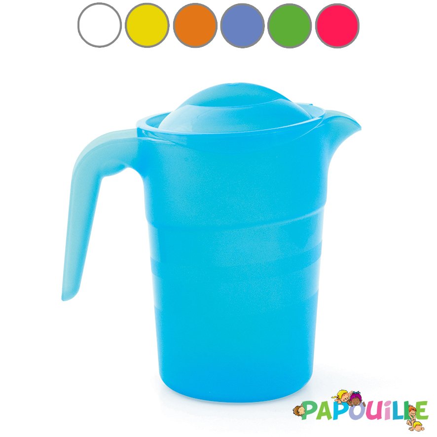 Carafe personnalisée 1L pichet plastique rigide