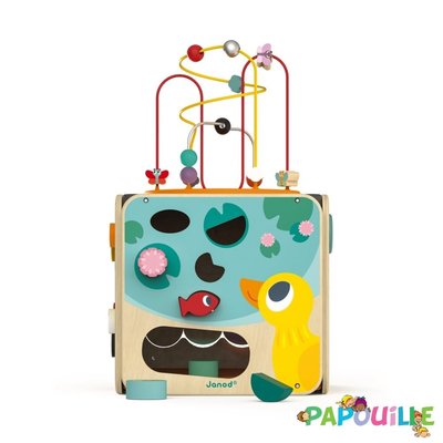 Motricité - Motricité Fine - Cube maxi looping multi-activites