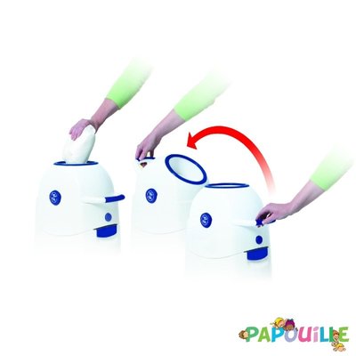 Change - Poubelle à Couches et Recharge - Poubelle à couches bébé 50 couches diaper
