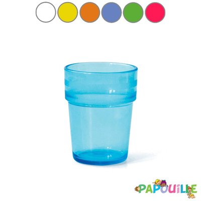Repas - Verre et Gobelets Enfants - Gobelet empilable copolyester 20cl bleu