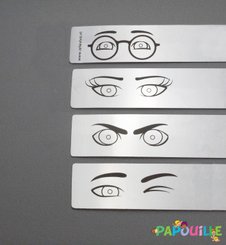 Mobilier - Chevalets et Miroirs  - Miroir enfant incassable à expression en lot de 4