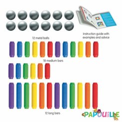 Jouets - Jeux de Construction - Blocs de construction magnétique basic 42 pieces