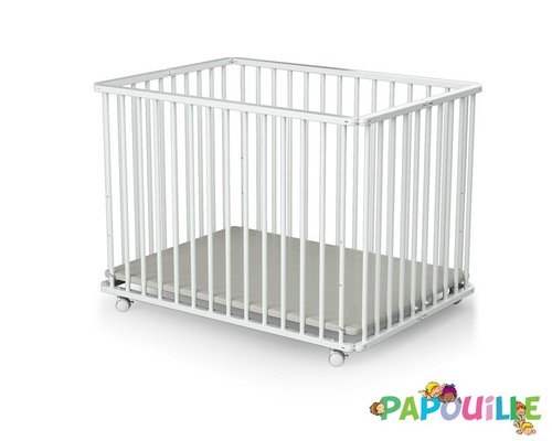 Parc enfant pliant xl blanc réglable 3 hauteurs Top crèches