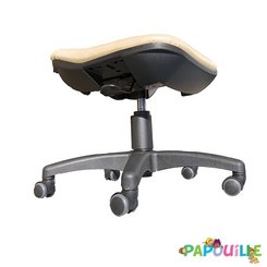 Mobilier - Tabouret et Assise au sol - Siège sur roulettes réglable nourrice