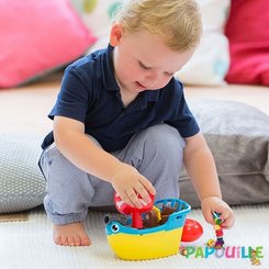Jouets - Garages, Voitures et Circuits pour Enfant - DE // Mon bateau de pirate avec figurine