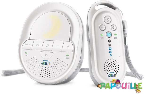 Médical et Prévention - Écoute Bébé - EPUISÉ Ecoute bébé DECT Baby Phone Avent Smart Eco Mode