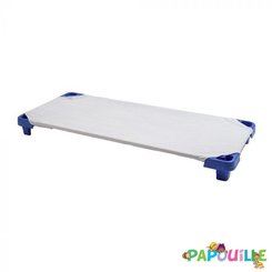 Couchage - Linge de Lit Bébé, Enfant  - Drap housse plateau pour couchette poly-coton 131x58cm blanc